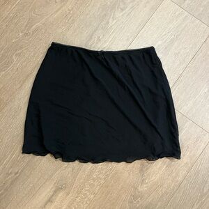 Brandy Melville Black Pencil Mini Skirt Night Out